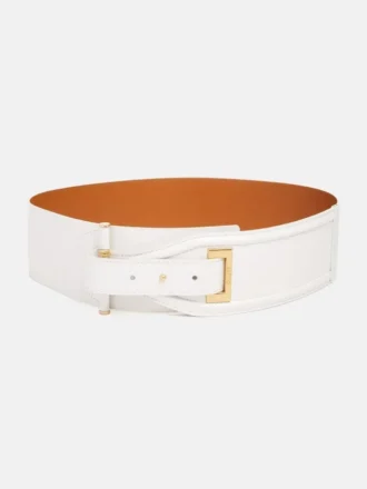 Large ceinture en cuir