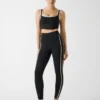 Leggings sans coutures avec bande latérale Leggings sans coutures avec bande latérale