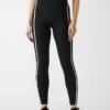 Leggings sans coutures avec bande latérale Leggings sans coutures avec bande latérale