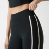 Leggings sans coutures avec bande latérale Leggings sans coutures avec bande latérale