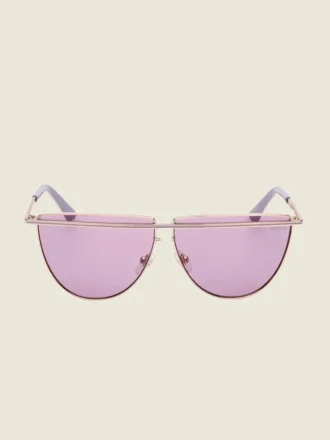 Lunettes de soleil aviateur à barre supérieure