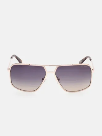 Lunettes de soleil aviateur en métal