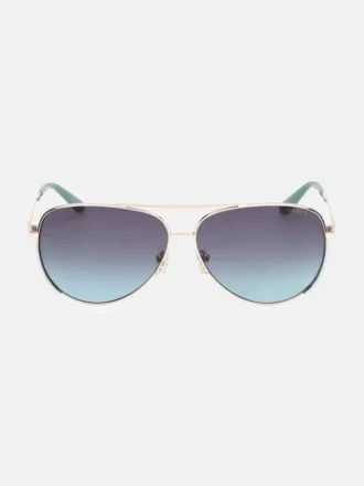 Lunettes de soleil aviateur en métal