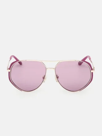 Lunettes de soleil aviateur en métal