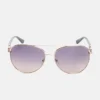 Lunettes de soleil aviateur en métal Lunettes de soleil aviateur en métal