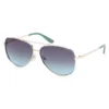 Lunettes de soleil aviateur en métal