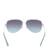 Lunettes de soleil aviateur en métal