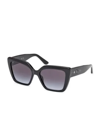 Lunettes de soleil carrées en plastique