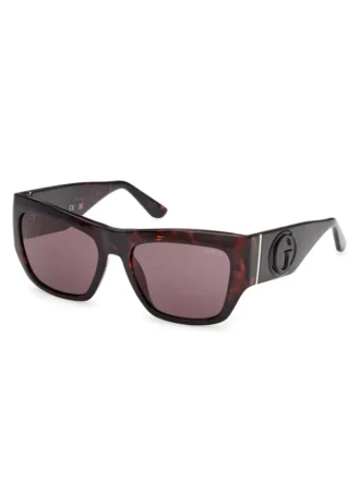 Lunettes de soleil carrées en plastique Blossom