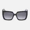 Lunettes de soleil carrées en plastique Quattro G Lunettes de soleil carrées en plastique Quattro G