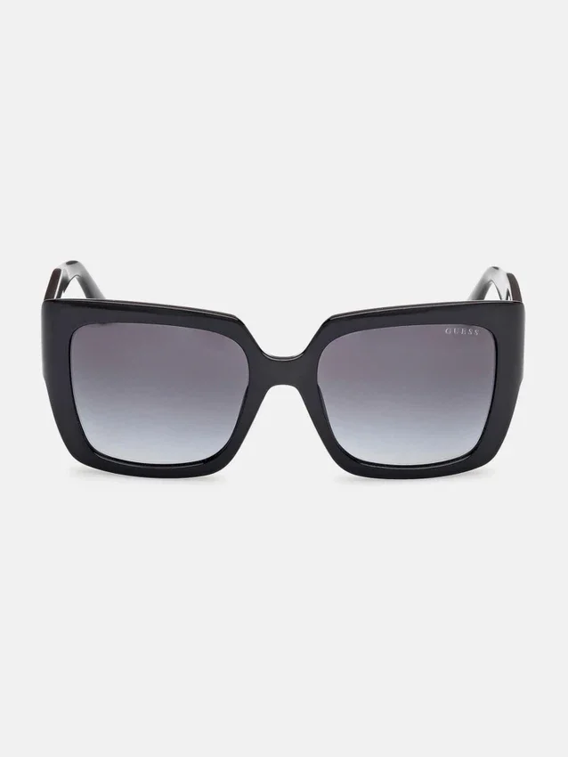 Lunettes de soleil carrées en plastique Quattro G Lunettes de soleil carrées en plastique Quattro G