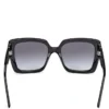 Lunettes de soleil carrées en plastique Quattro G Lunettes de soleil carrées en plastique Quattro G