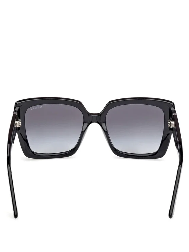 Lunettes de soleil carrées en plastique Quattro G Lunettes de soleil carrées en plastique Quattro G