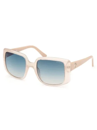 Lunettes de soleil carrées oversize Emery