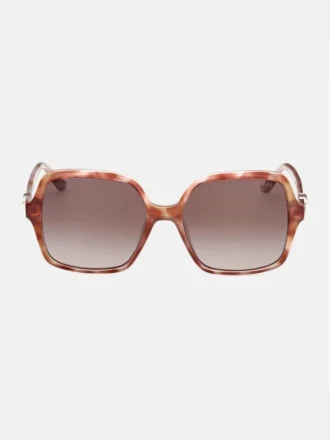 Lunettes de soleil carrées oversize en plastique