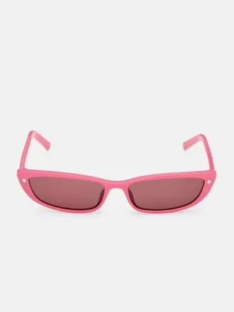 Lunettes de soleil fines en forme d&rsquo;œil de chat