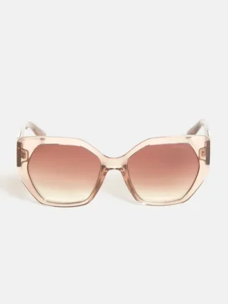 Lunettes de soleil géométriques triangulaires