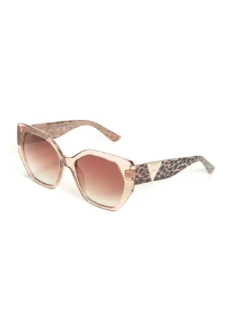 Lunettes de soleil géométriques triangulaires