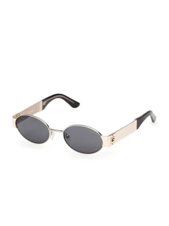 Lunettes de soleil ovales en métal Iris Lunettes de soleil ovales en métal Iris