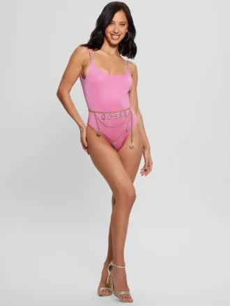 Maillot de bain une pièce à ceinture