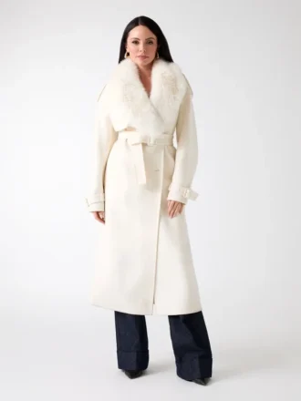 Manteau croisé Ella