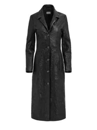 Manteau en cuir d&rsquo;agneau