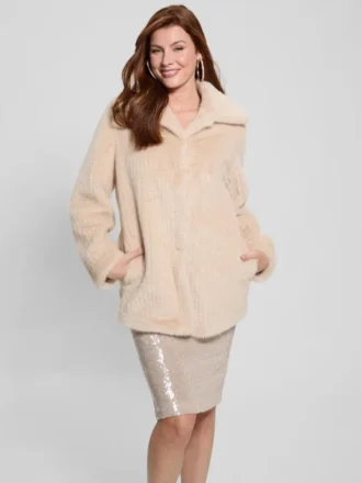 Manteau en fausse fourrure Francesca Manteau en fausse fourrure Francesca