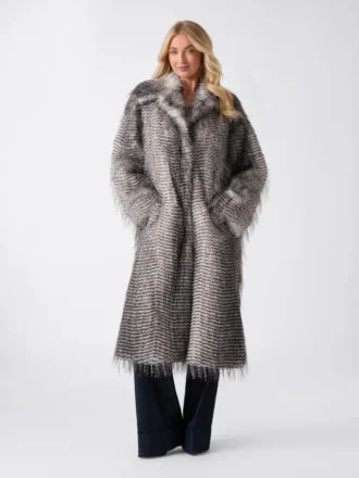 Manteau en fausse fourrure Jeannette