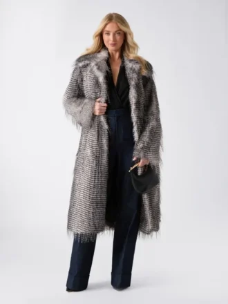 Manteau en fausse fourrure Jeannette