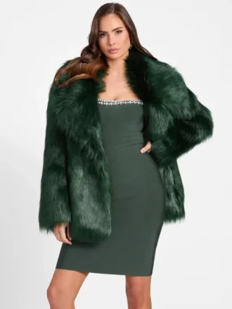 Manteau en fausse fourrure Lilly