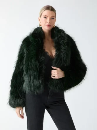 Manteau en fausse fourrure Lula