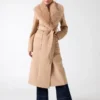 Manteau en laine mélangée Charlize
