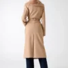 Manteau en laine mélangée Charlize