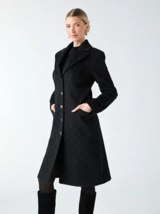 Manteau en laine mélangée Linda