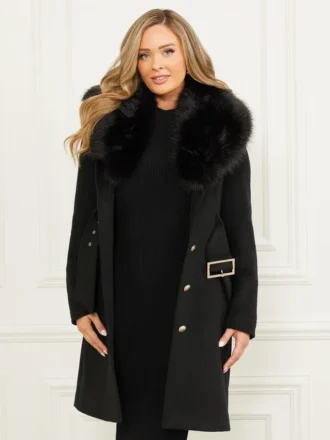 Manteau en laine mélangée Loreta