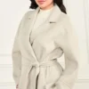 Manteau en laine mélangée Maxime Manteau en laine mélangée Maxime