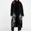 Manteau en maille à paillettes Vicky