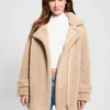 Manteau en simili-mouton Elisabetta