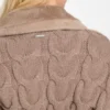 Manteau en tricot et fausse fourrure Lucrezia Manteau en tricot et fausse fourrure Lucrezia