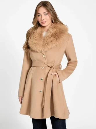 Manteau Eve à ceinture