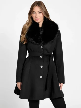 Manteau Eve à ceinture
