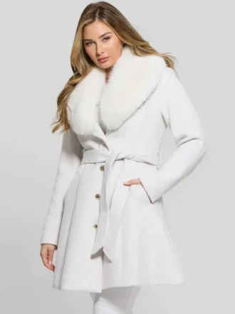 Manteau Eve à ceinture