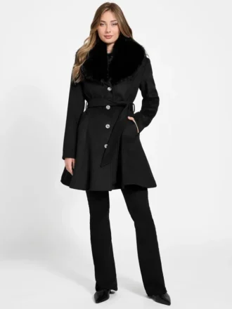 Manteau Eve à ceinture
