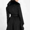 Manteau Eve à ceinture