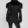 Manteau Lilia à col en fausse fourrure Manteau Lilia à col en fausse fourrure