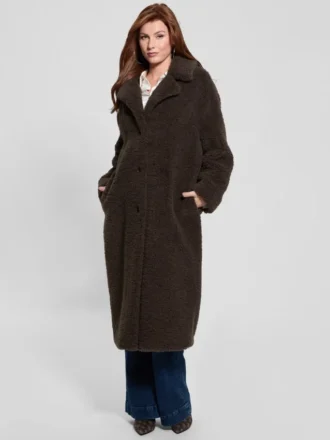 Manteau long Eco Alina Teddy