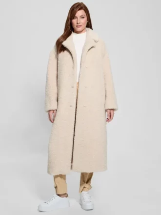 Manteau long Eco Alina Teddy