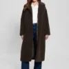 Manteau long Eco Alina Teddy