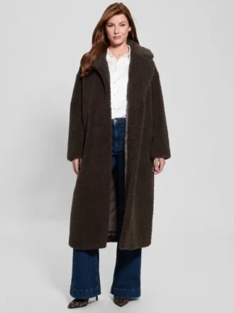 Manteau long Eco Alina Teddy