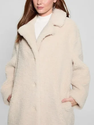 Manteau long Eco Alina Teddy